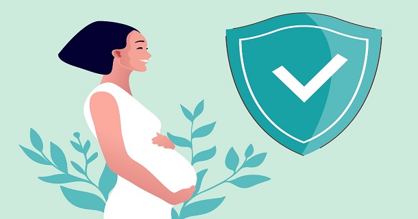 woman claim maternity health insurance benefits