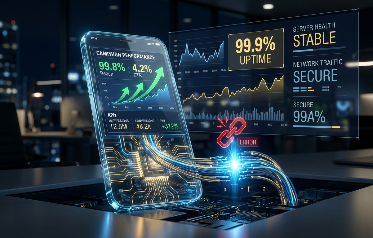 How to Cut Ad Waste with Better Website Reliability