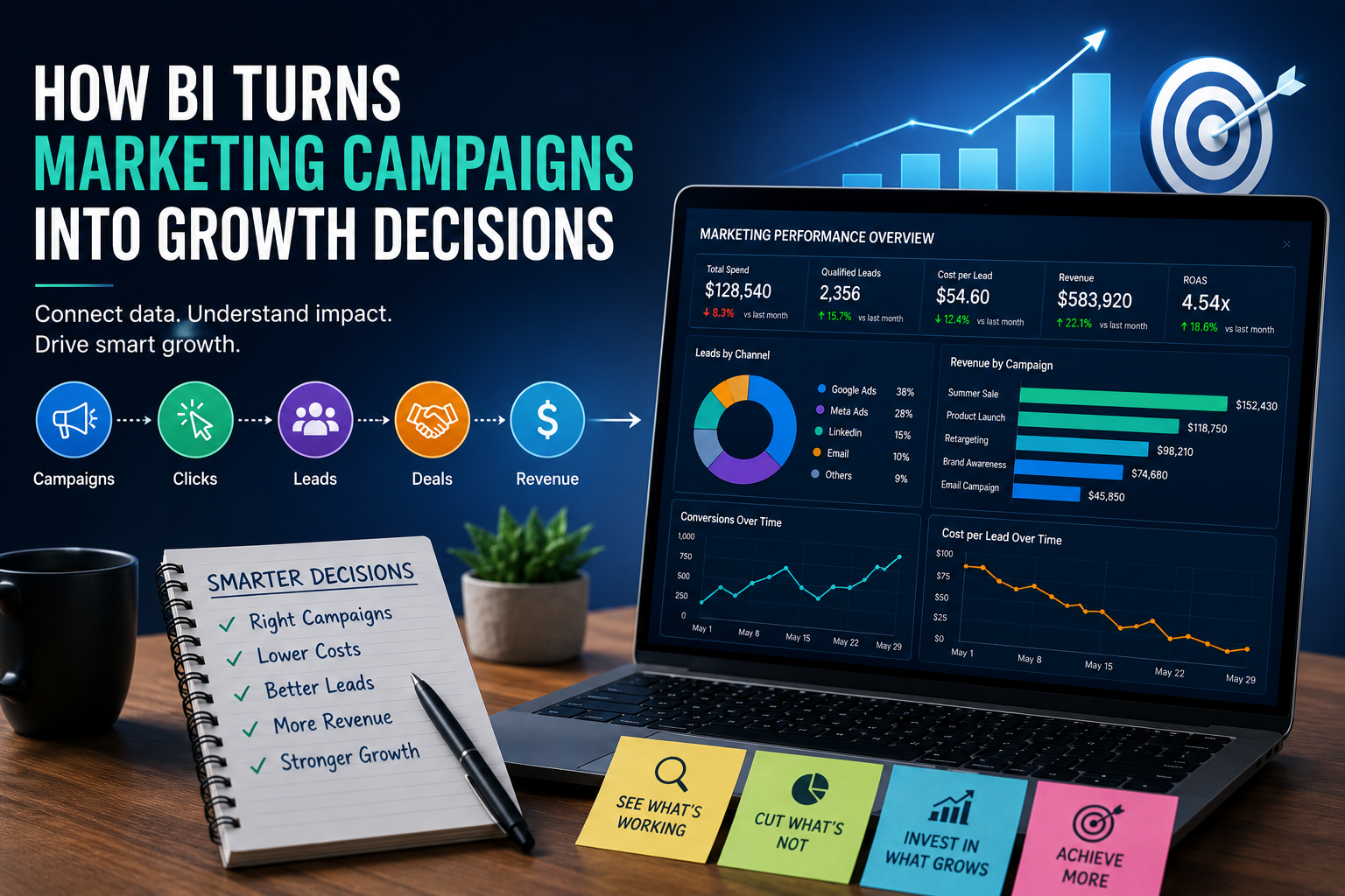 How Business Intelligence Helps Turn Marketing Campaigns Into Smarter Growth Decisions