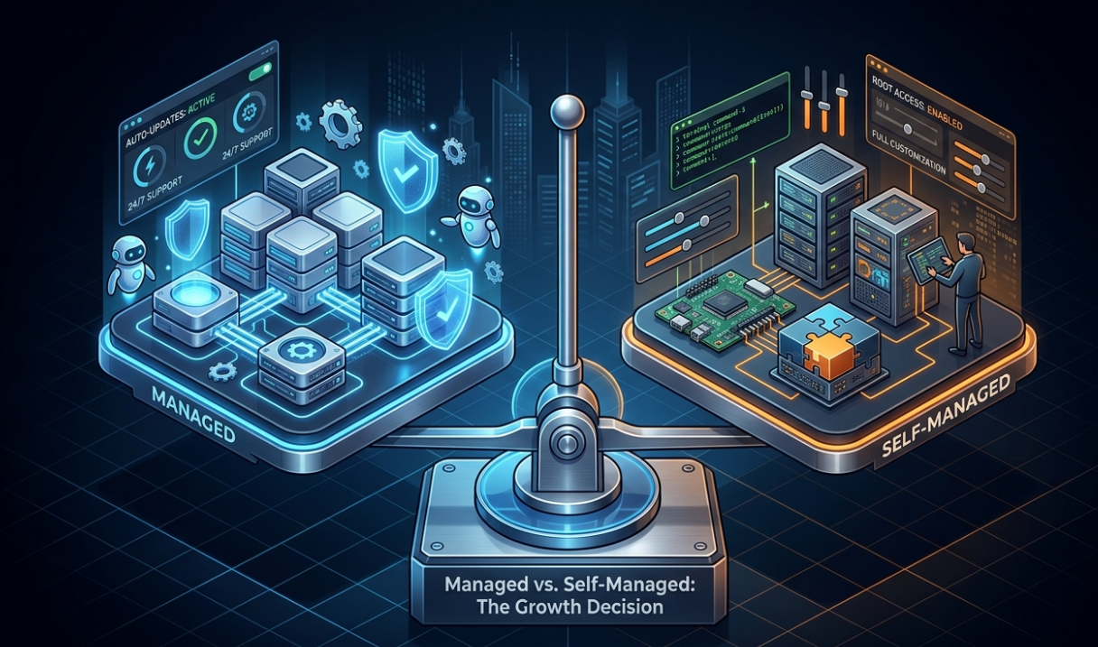 Managed vs. Self-Managed Windows Servers: What Growing Businesses Actually Need