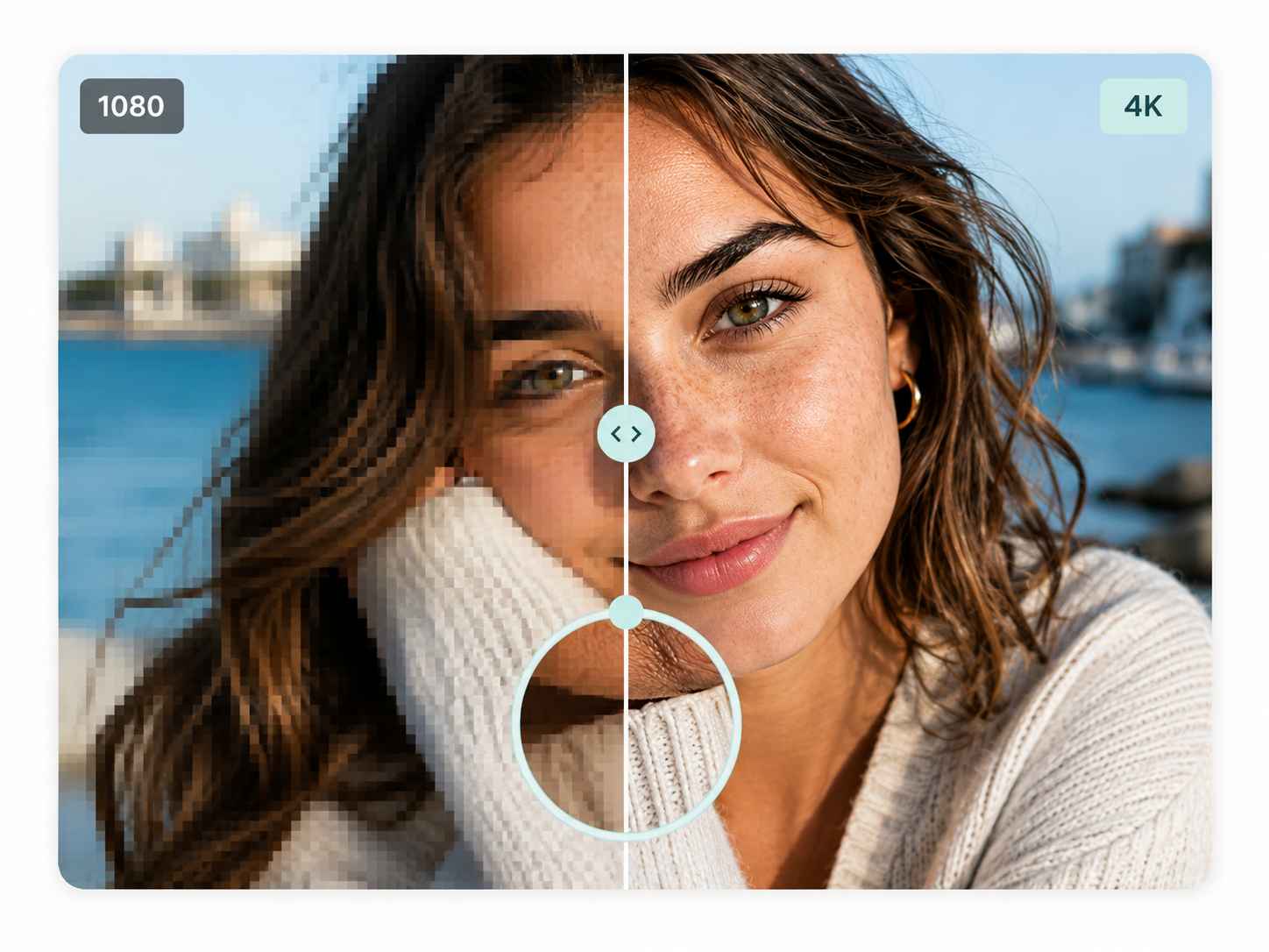 4K image upscaler enhancing image quality with advanced AI technology