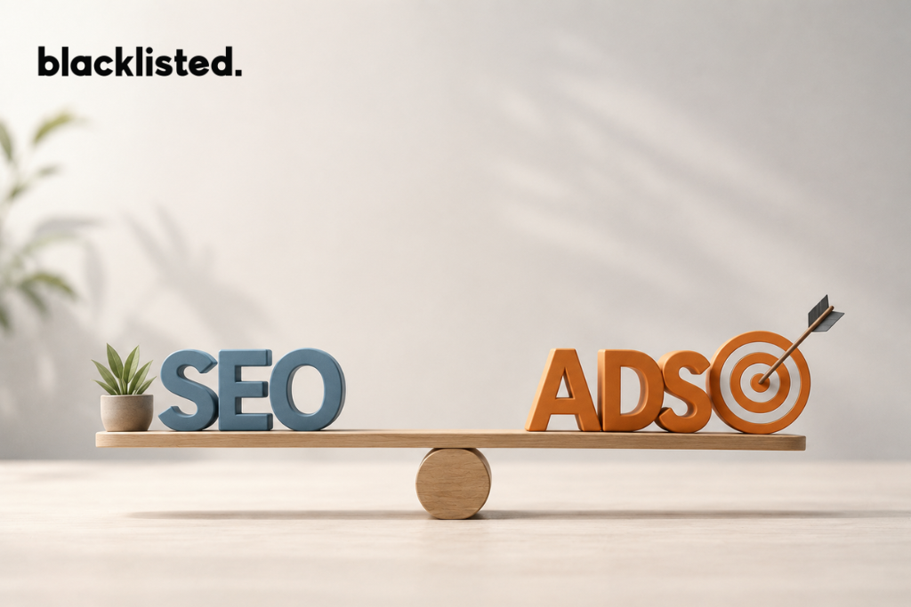 SEO vs Google Ads comparison for business growth in 2026