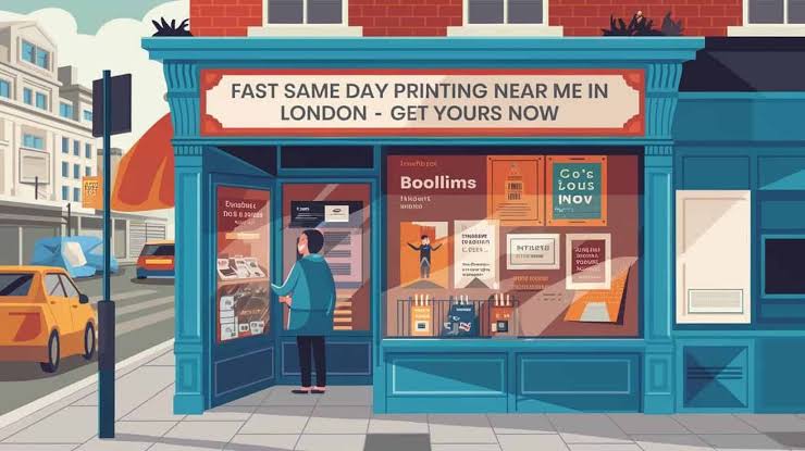 Could You Get Same-Day Print Delivered in Central London Before Lunch?