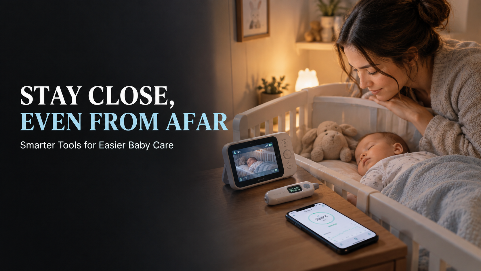 Smarter Ways to Stay Close: How a Baby Monitor and Baby Thermometer Can Make Baby Care Feel Easier